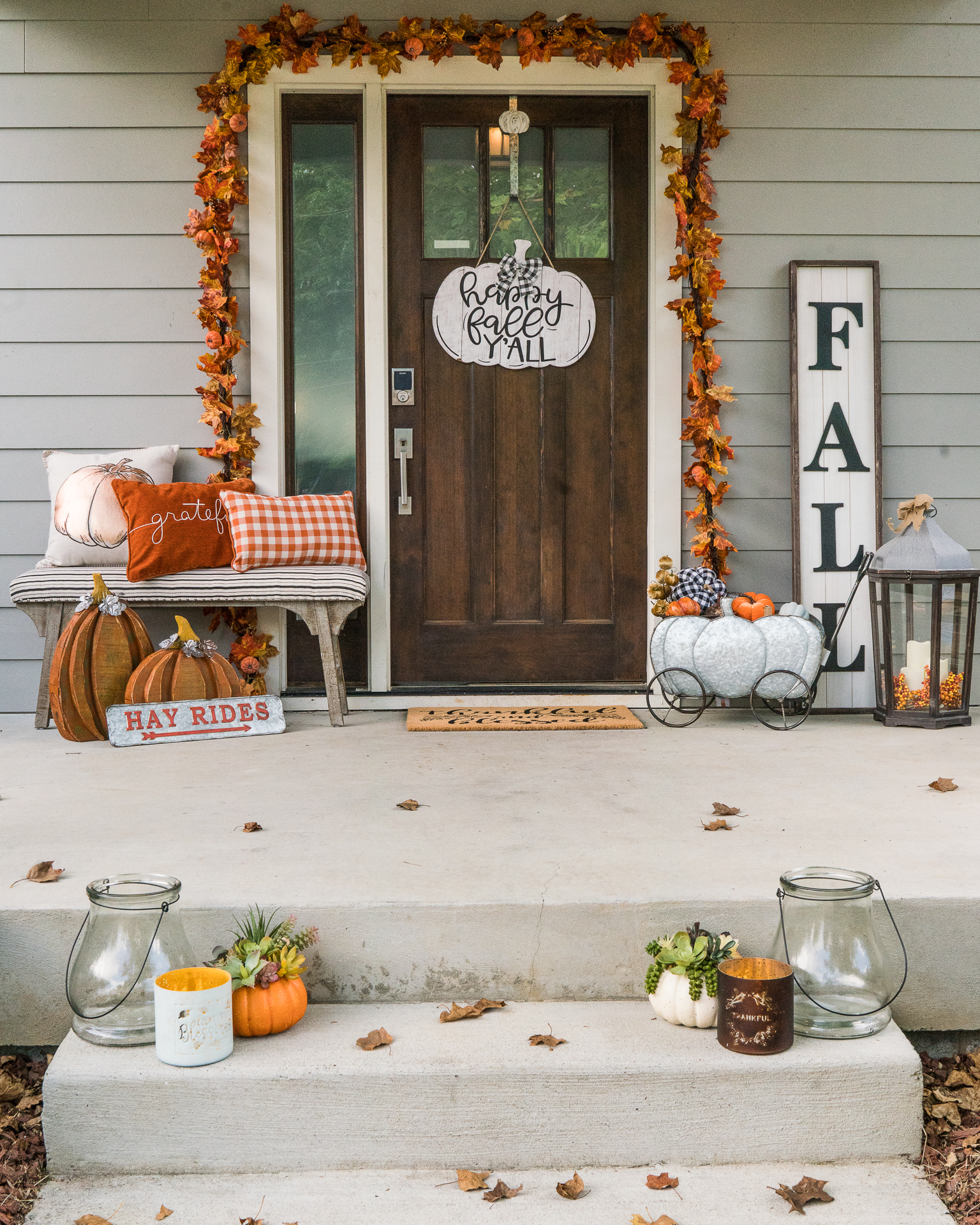 17-Step Guide for the Perfect Fall Porch — Half Full 17-Step Guide for the Perfect Fall Porch — Half Full