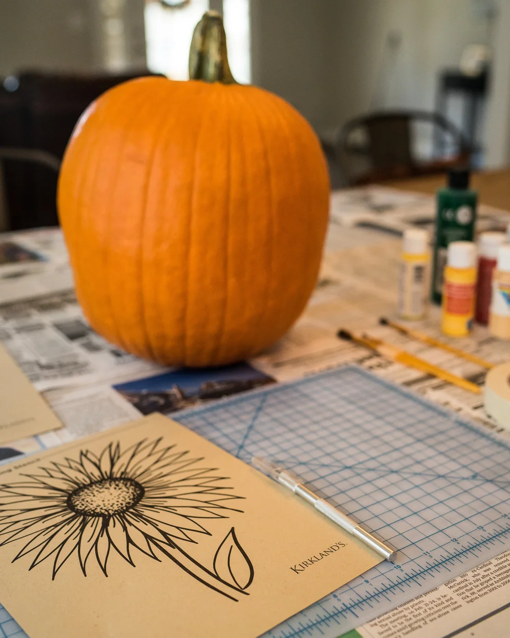 Using Stencils to Elevate Your Pumpkin Decor — Kirkland's Home Blog