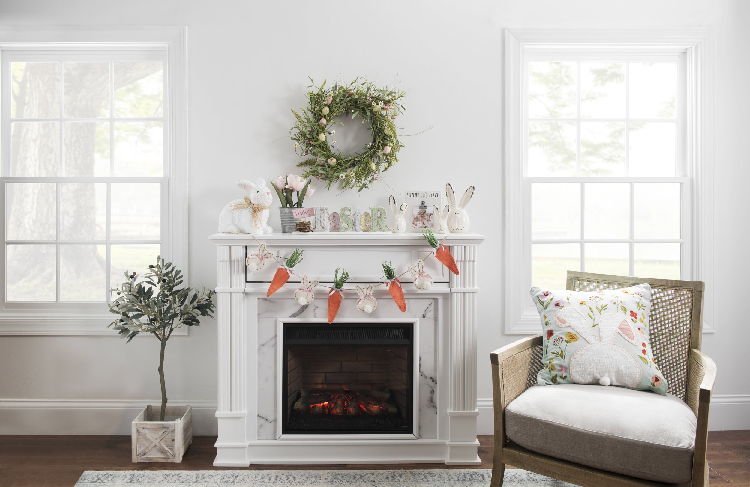 holiday mantel