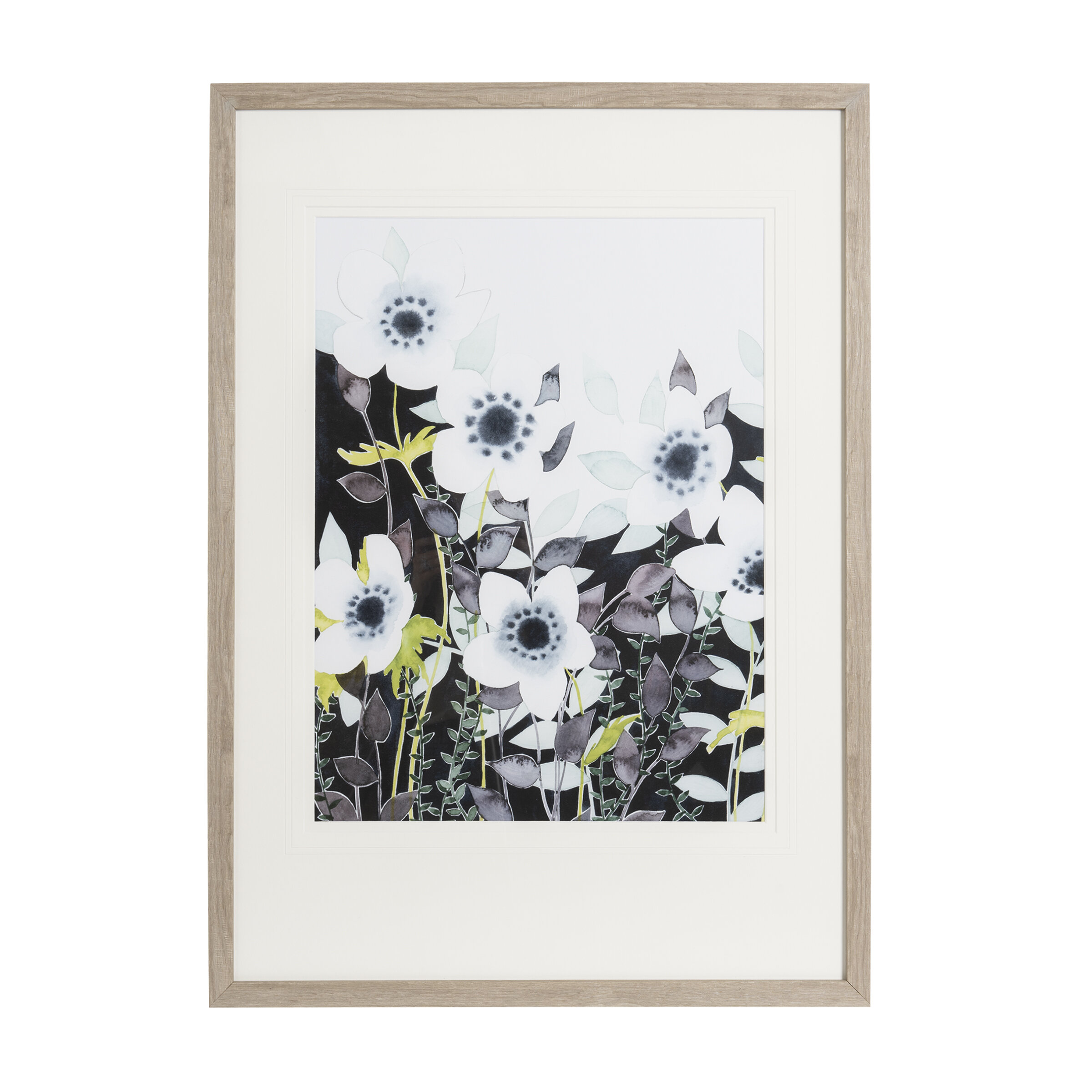 Night Foliage Framed Print