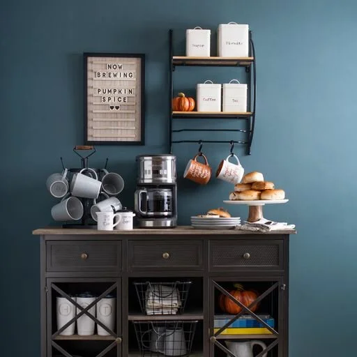 Coffee Bar Ideas: How to Create a Coffee Bar Area in Your Kitchen