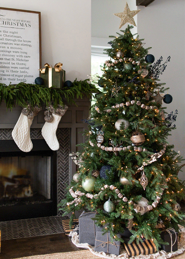 Get the Look Choose Your Christmas Tree Style — Half Full