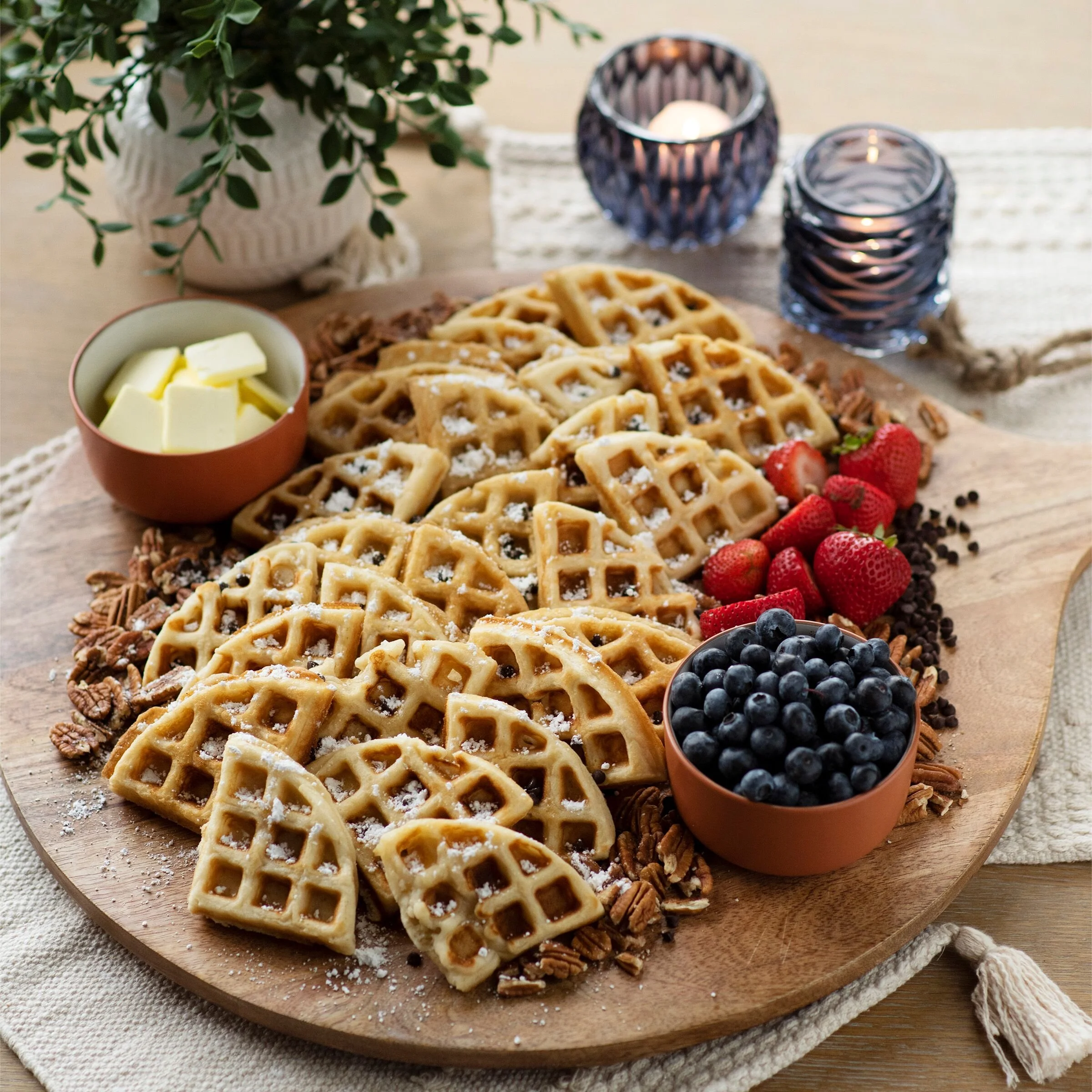 Best Homemade Belgian Waffle Recipe for National Waffle Day