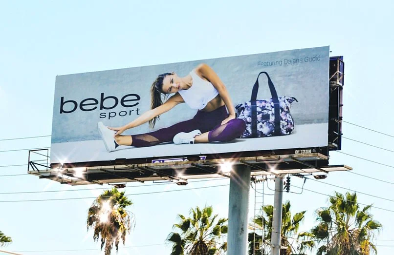 SPOTTED: BEBE BILLBOARD