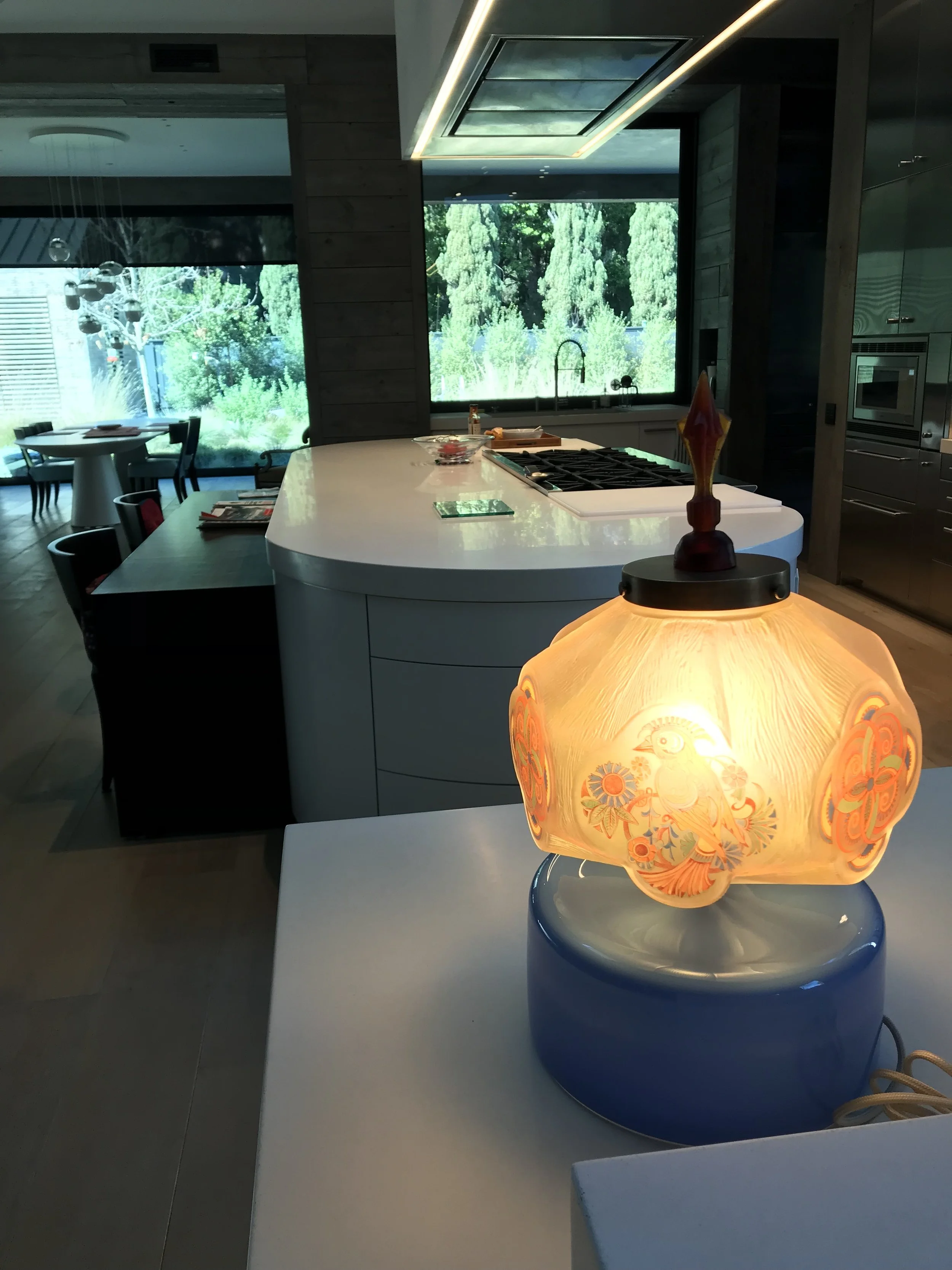Finished Parrot Lamp