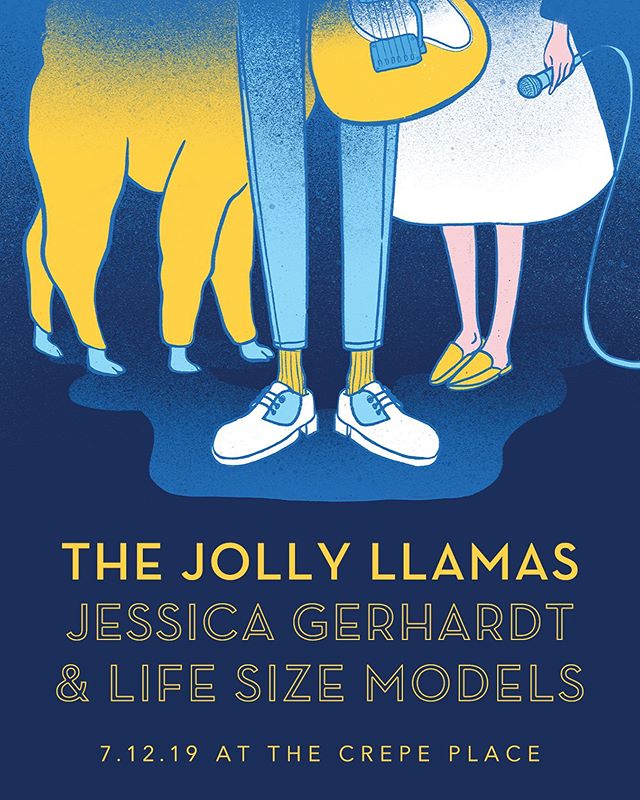 🦙🦙🦙🦙💫🎸⚡️The Jolly Llamas return for one night only, come party with us! Our amazing drummer, the one and only @atoncryptic11 is comin&rsquo; up from LA to play at our old home base @thecrepeplace ! We haven&rsquo;t done this in a whole year now