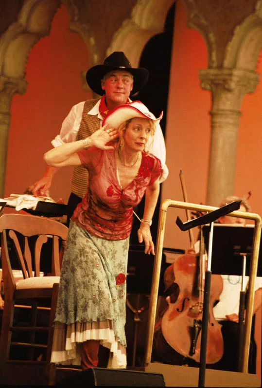 'Cowboys, Caballeros and Copland' at Caramoor Center for Music and the Arts, Michael Barrett, conductor; July 2005. Photo by: Liesl Steiner