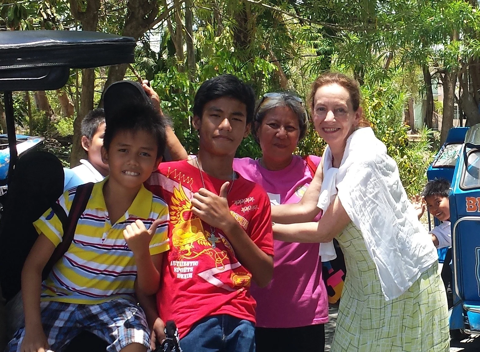 With Ang Misyon students in the Philippines