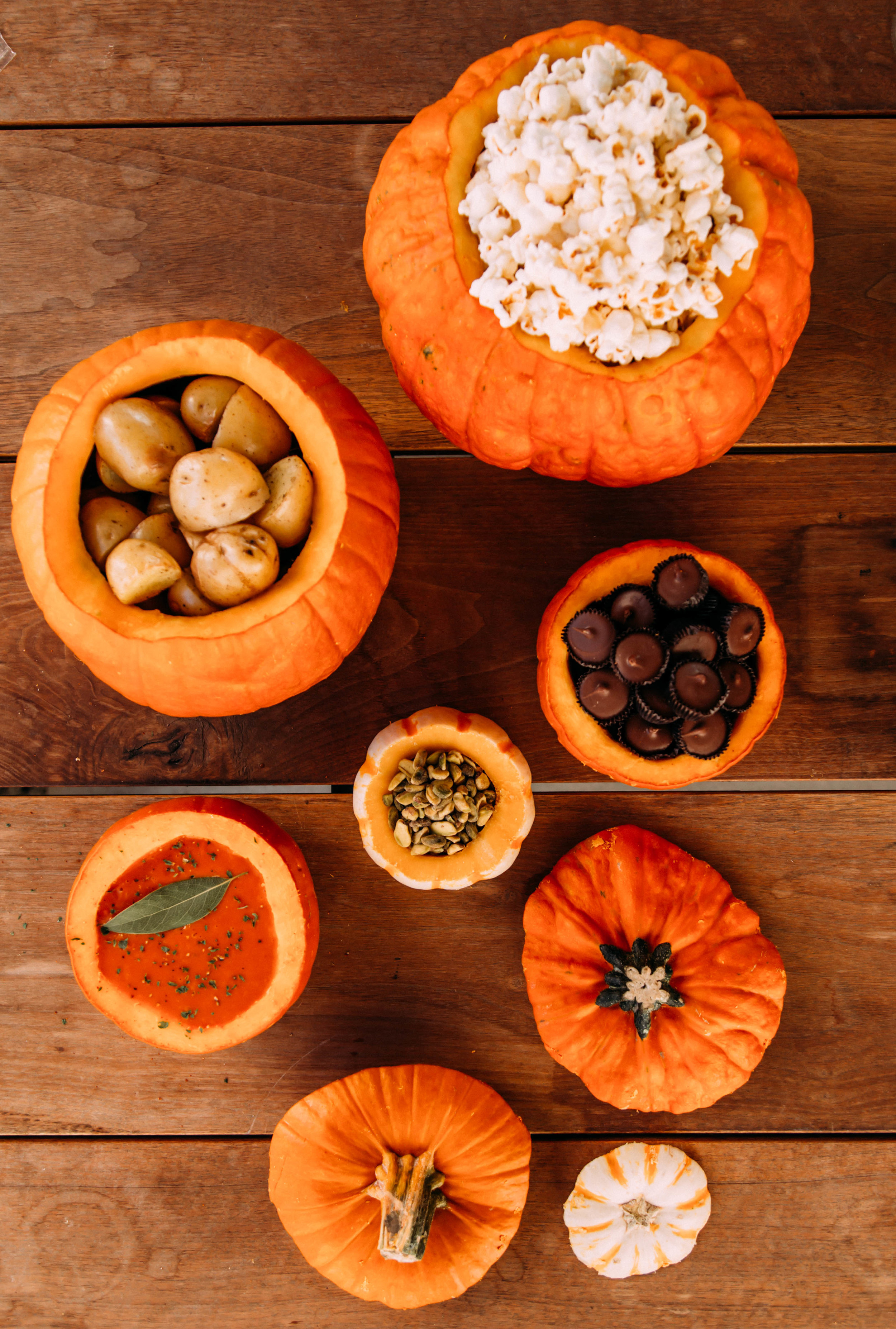 DIY Pumpkin Bowls | Fall Party Ideas | Style with Ash