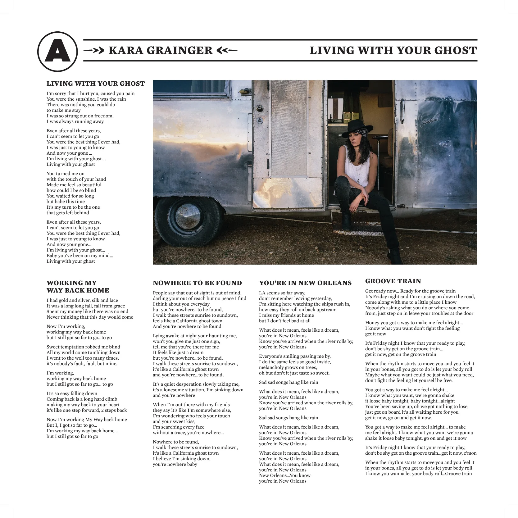 Vinyl -Living With Your Ghost