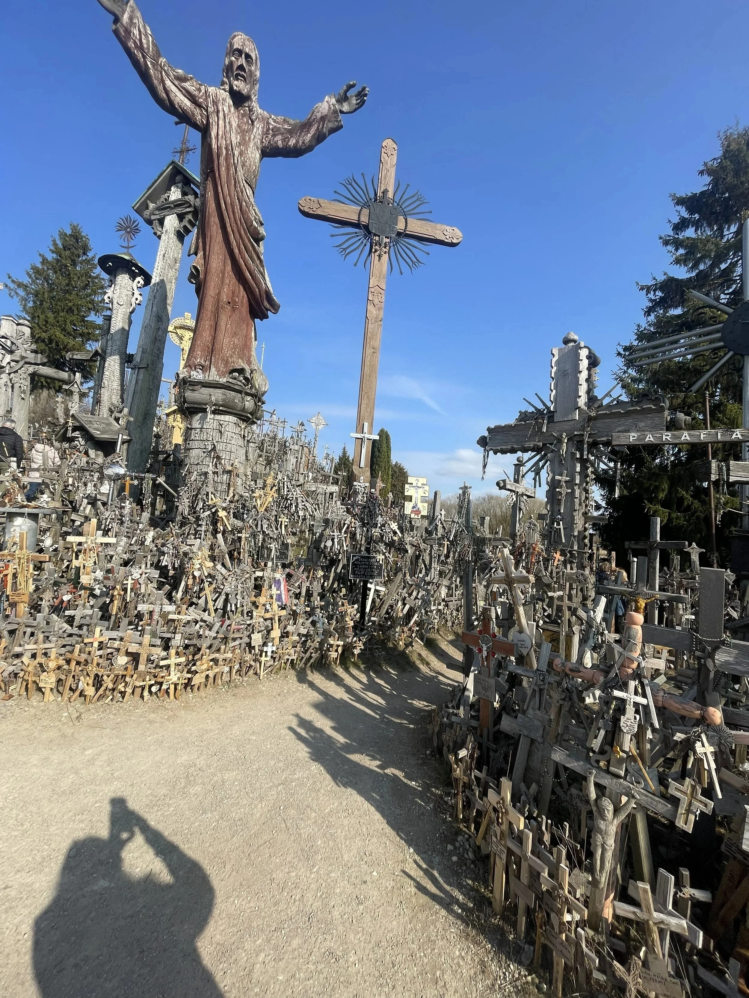 One path off to the side