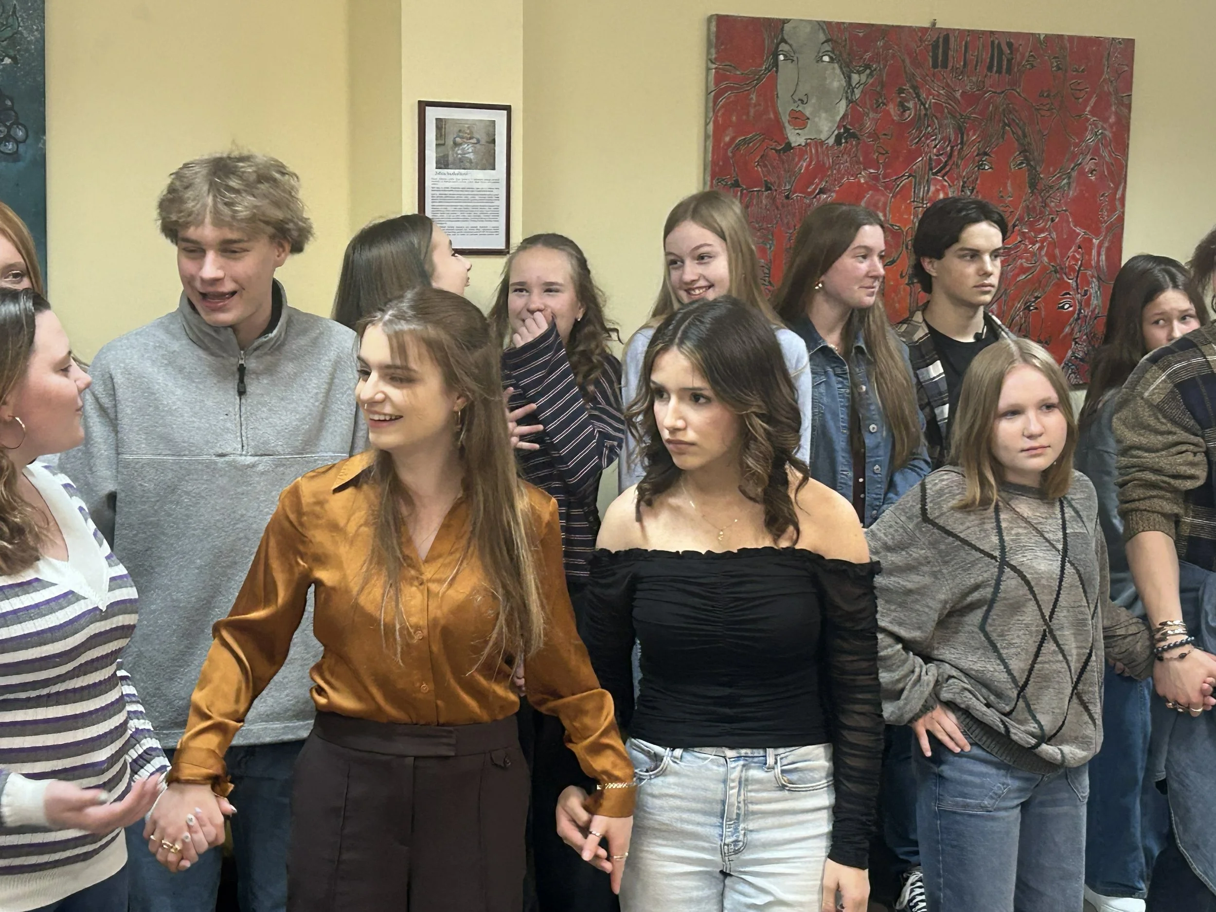 Participating in a Lithuanian Song and Dance Tradition!