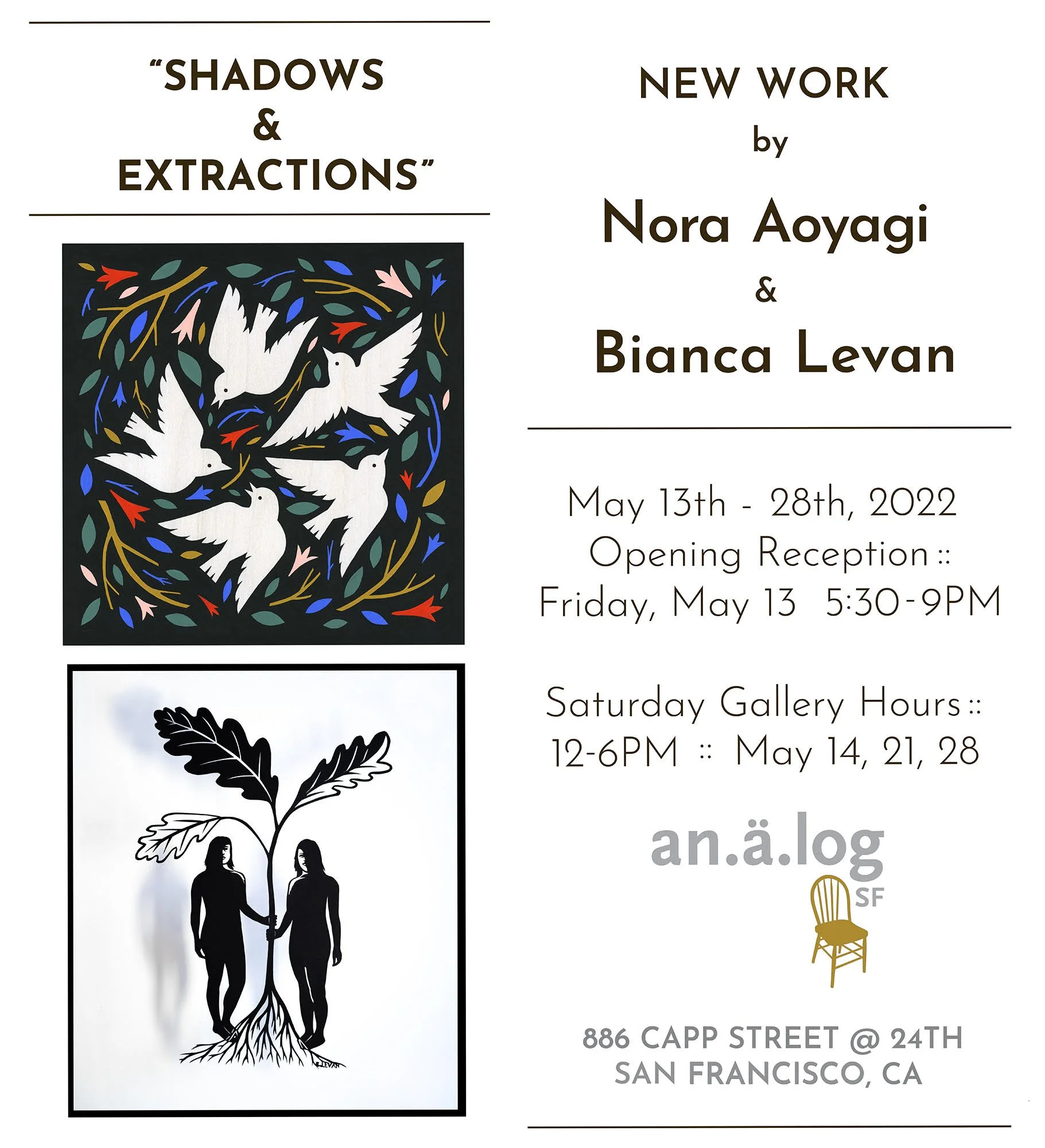 May 2022 Show at Anälog Gallery in San Francisco