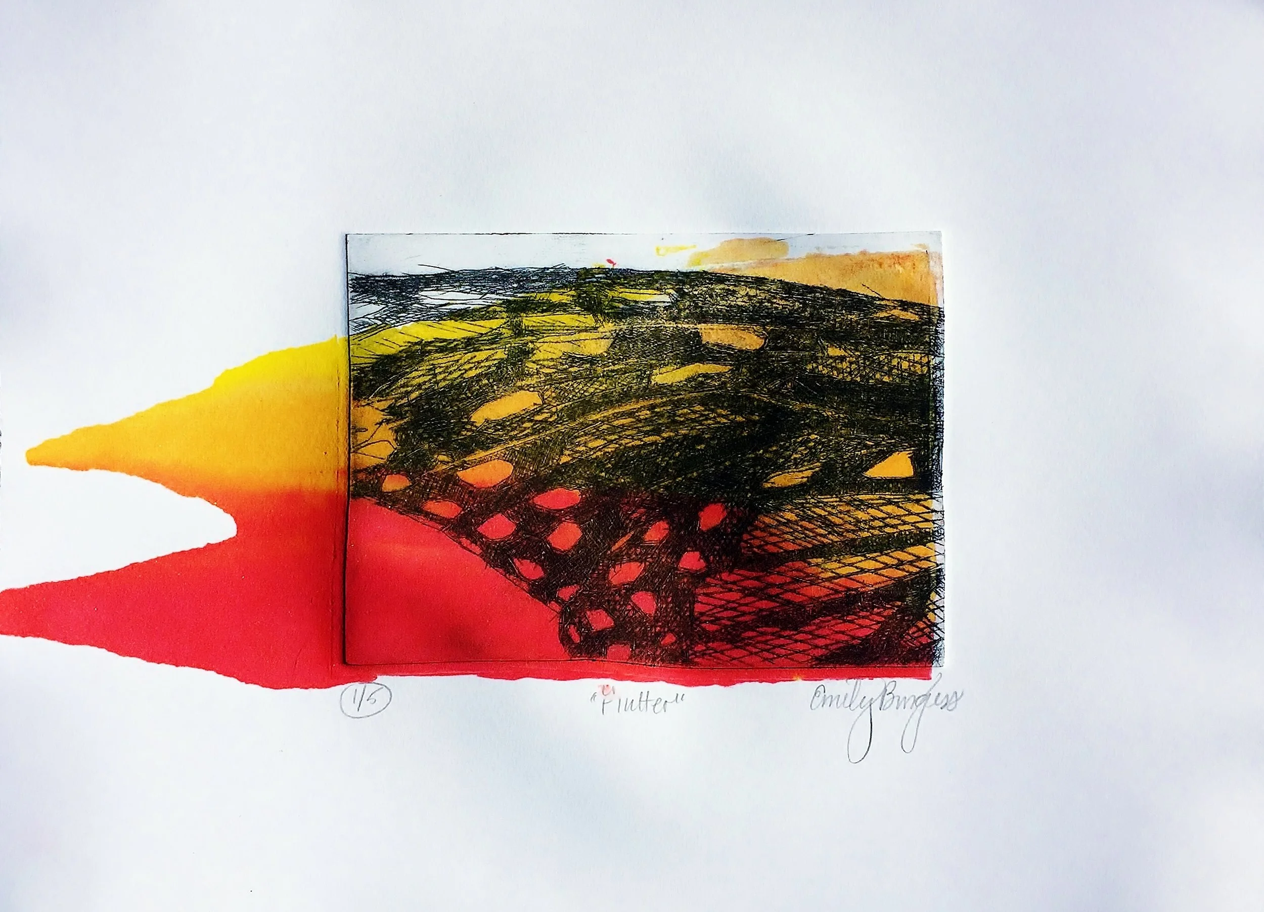 Flutter 2, October 2015, Collagraph Etching Print, 15 x 11.JPG