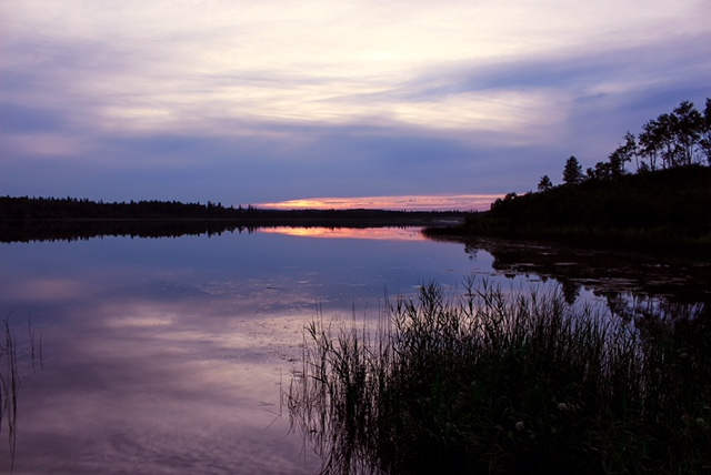 Deep Lake Sunset