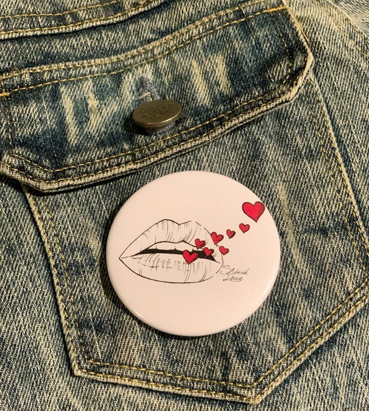 Speak Love Fashion Button