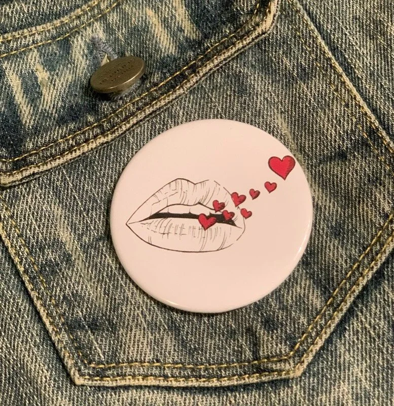 Speak Love Fashion Button