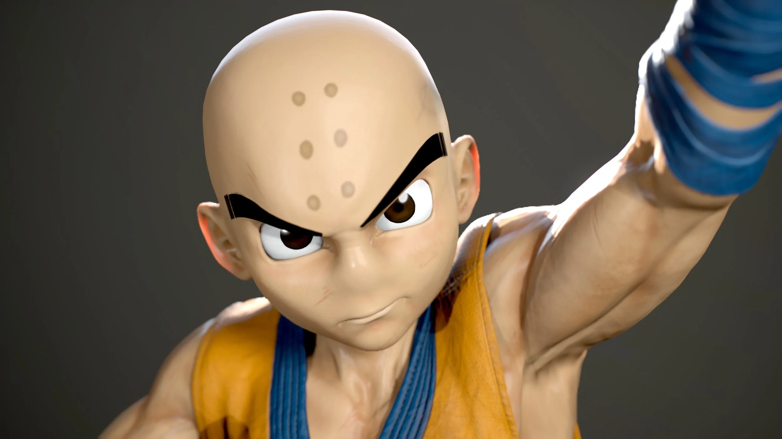3D Character design - Krillin 01.jpg