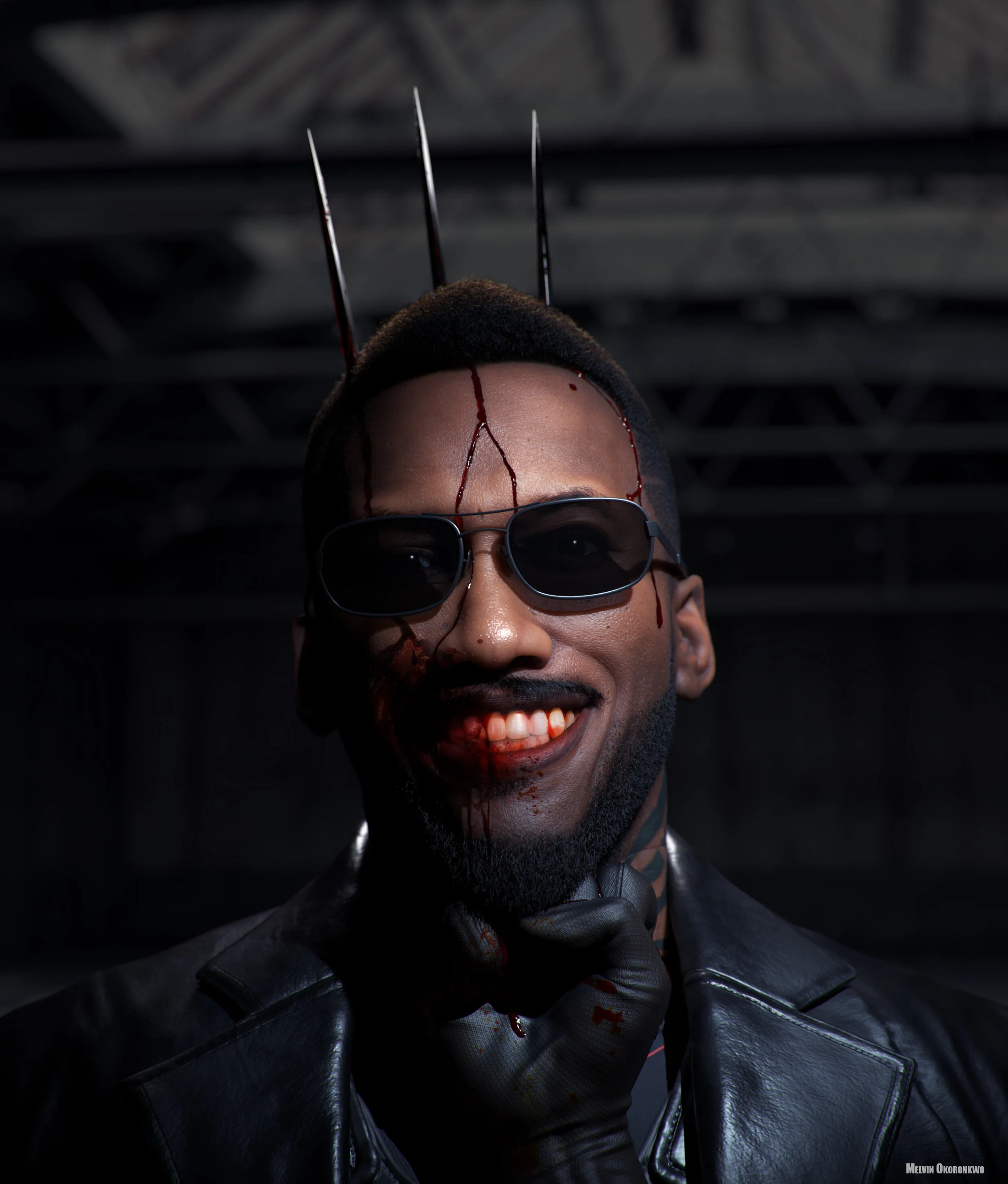 Blade Mahershala Ali  - 3D Model - 01.jpg