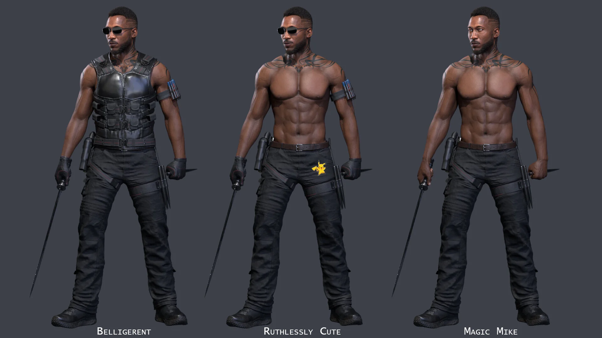 Blade Mahershala Ali  - 3D Model - 14.jpg