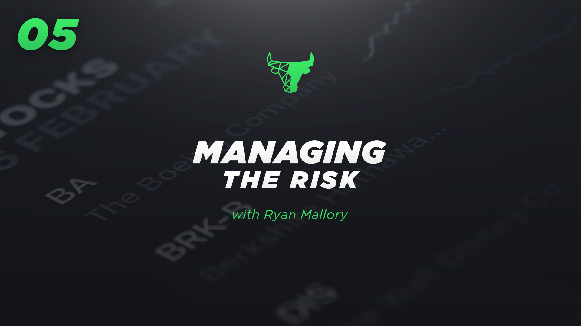 Managing The Risk