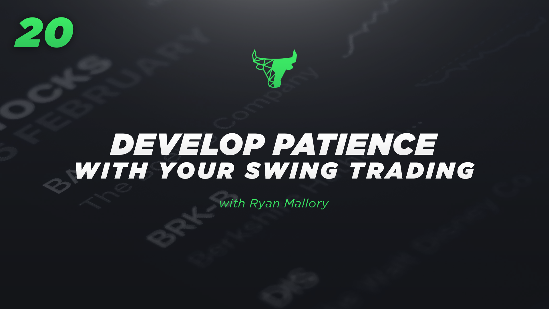 Develop Patience With Your Swing-Trading