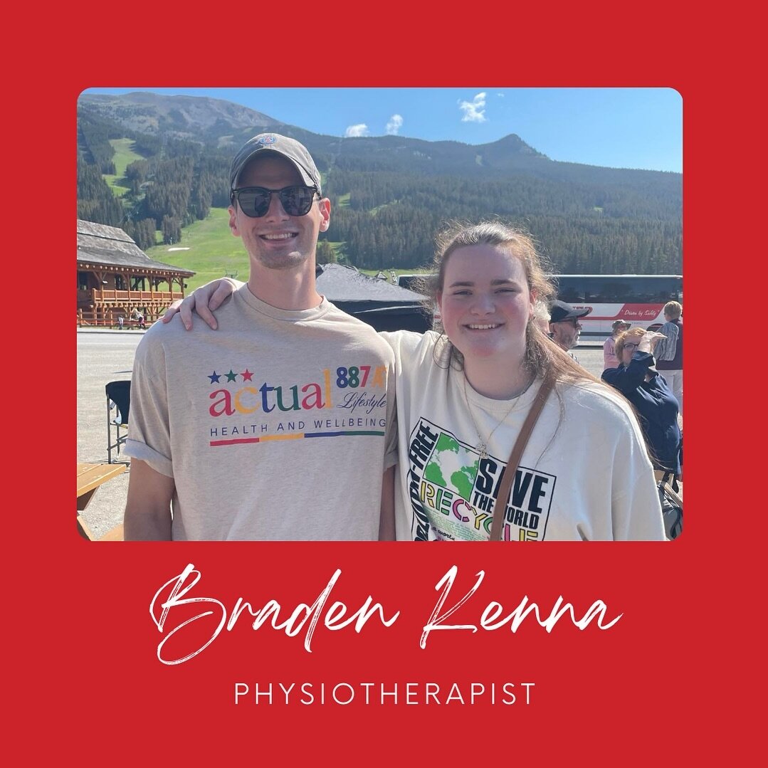 Meet one of our amazing Physiotherapists, Braden!

Pronouns: He/him

Who is a woman you look up to or are inspired by and why? I think someone I haven&rsquo;t given nearly enough credit towards for inspiring me to become the person I am today is my y