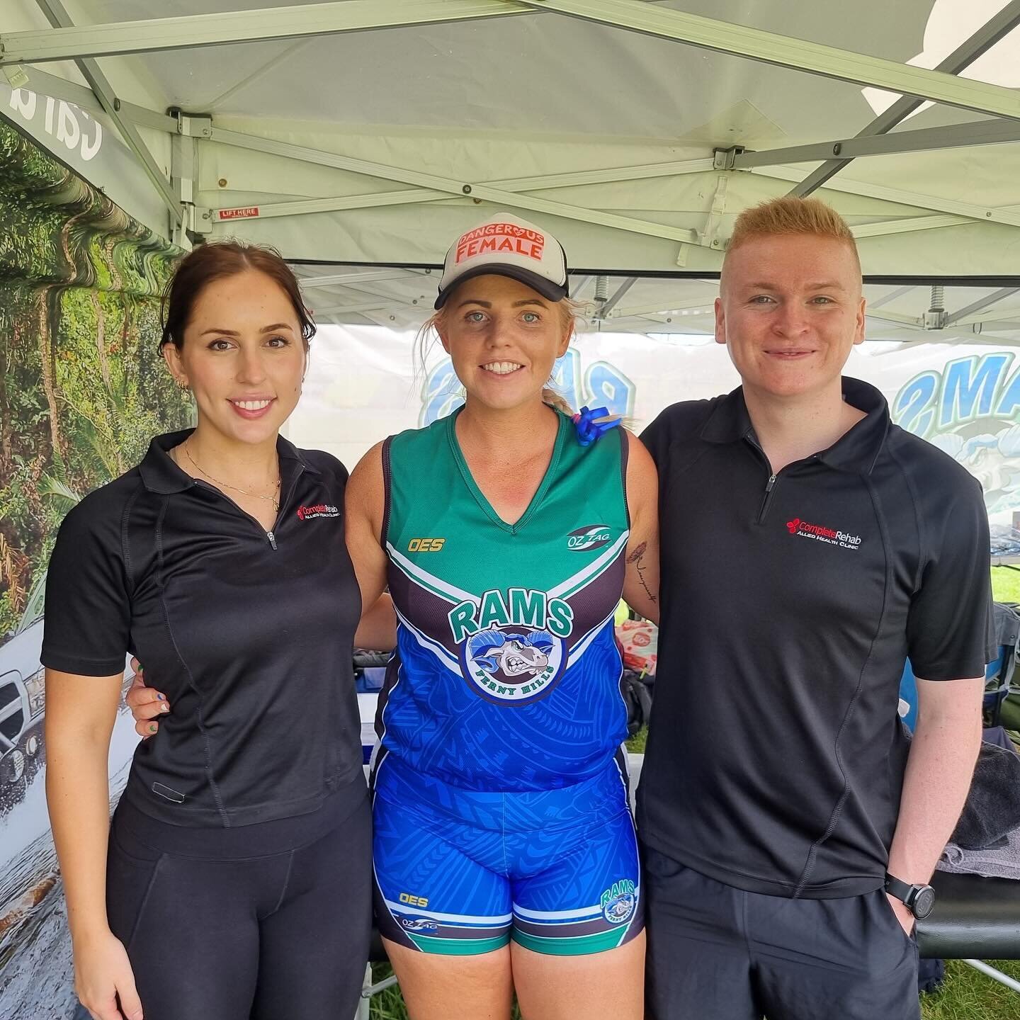 Over the weekend, Complete Rehab sent a team of Physiotherapists to help out Ferny Rams Oztag Club at the Queensland State Cup 2024, held at Kawana, Sunshine Coast. Our talented team was on hand to help with strapping, massages, and injury assessment