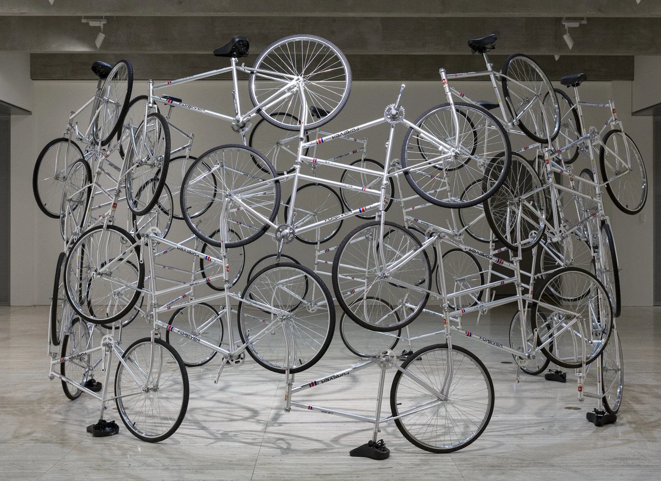 Check Out This Incredible Bicycle Sculpture By the Sea!