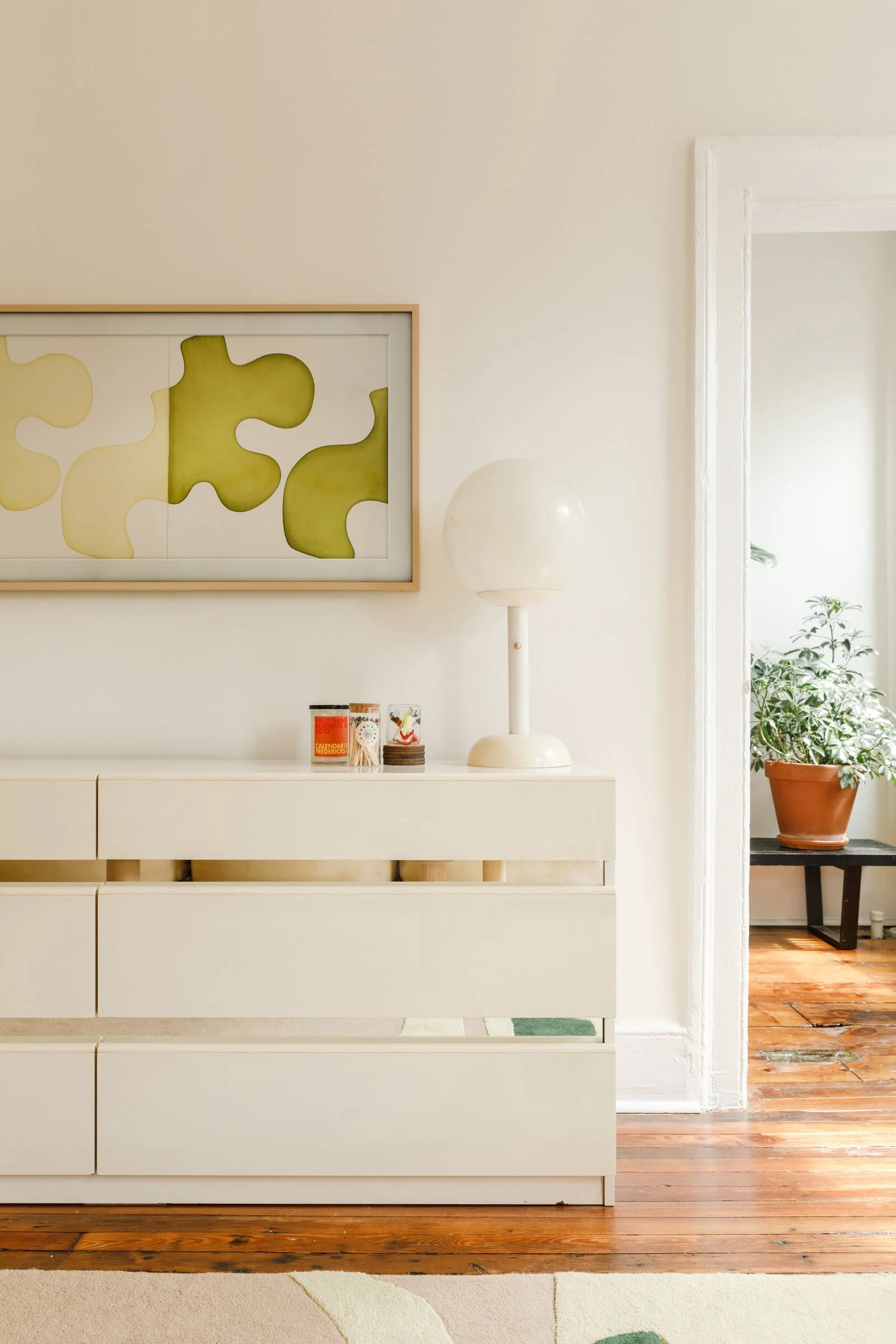 Inside a Playful and Shape-Filled Brooklyn Apartment