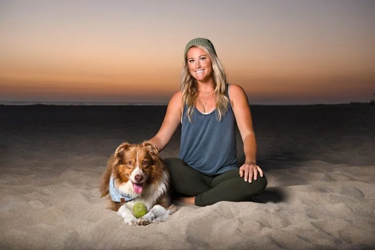 Newport Beach Yoga Instructor Chelsey Lowe Competes With Her Dog on Amazon’s “The Pack”