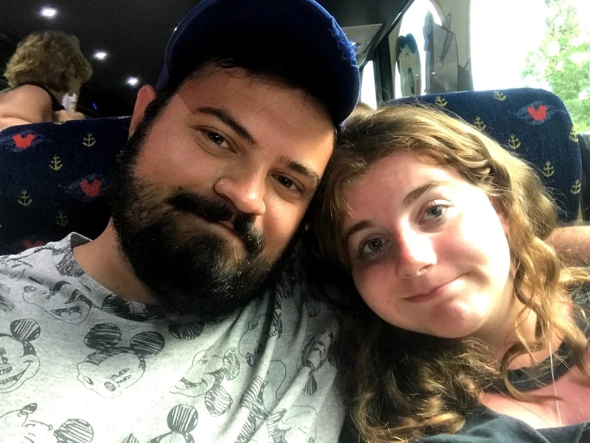 Matt and Tori found Art of Animation to be the perfect place to kick back after conquering all four parks in one day.