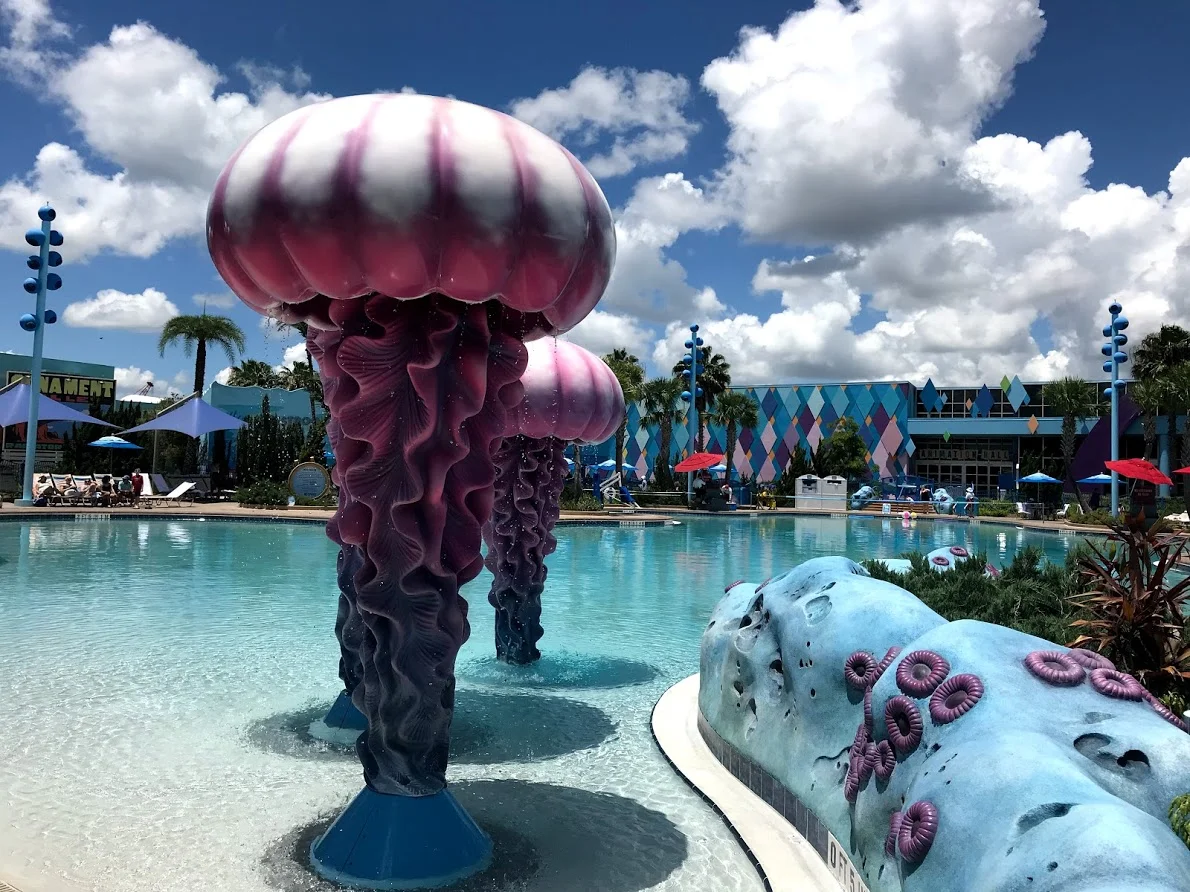 At one point during the trip, the Big Blue Pool turned into the Big Blue Poo...