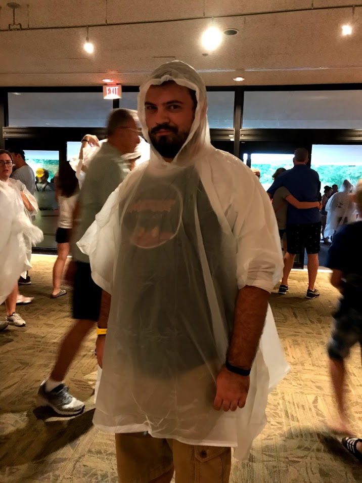 *Disclaimer: I realized after recording that I forgot to mention my absolute hatred for Disney Poncho people, so it is only fair that I share a picture of when I fell victim to the cult.