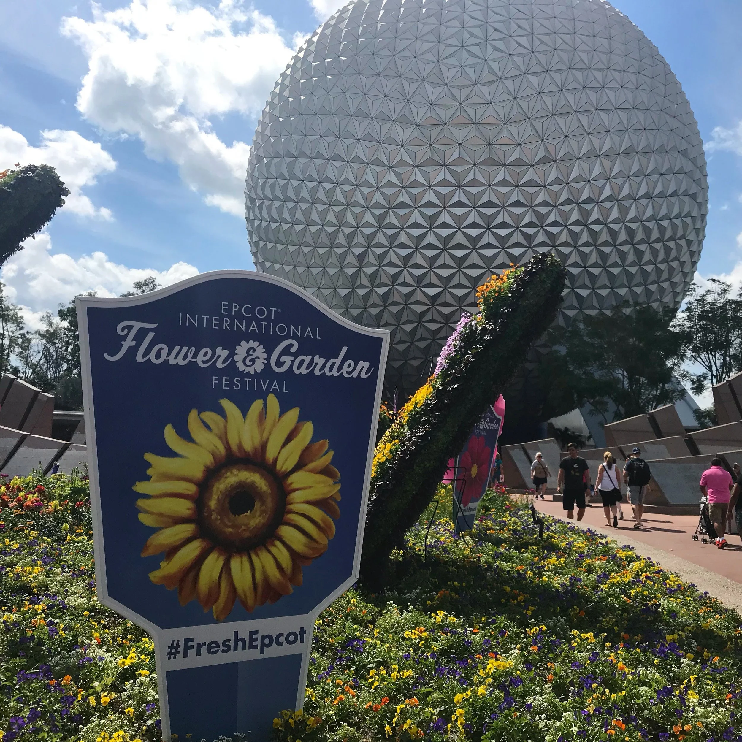 Epcot welcomes you to the 2019 International Flower and Garden Festival.