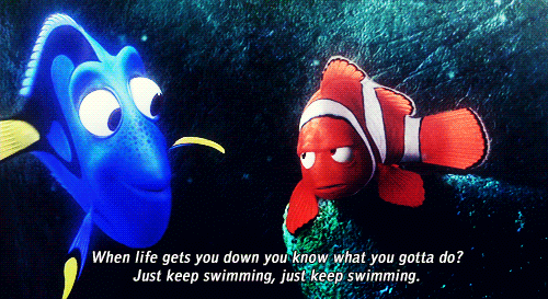 Finding Nemo Just Keep Swimming Continuous Loop