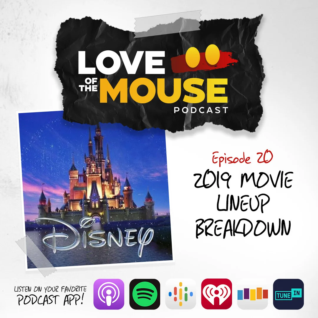 Episode 20 - Breaking Down Disney's 2019 Movie Lineup