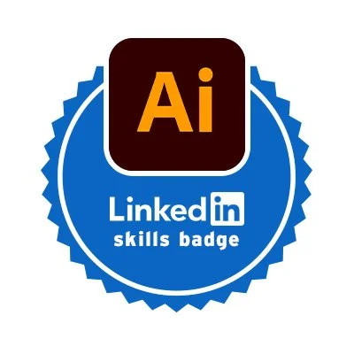 Adobe Illustrator LinkedIn Skills Badge