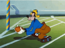 Goofy Kissing Football