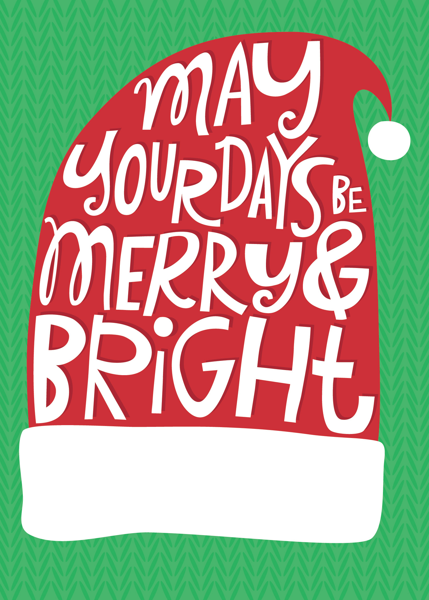 Hand Lettering Holiday Illustration for Design Design