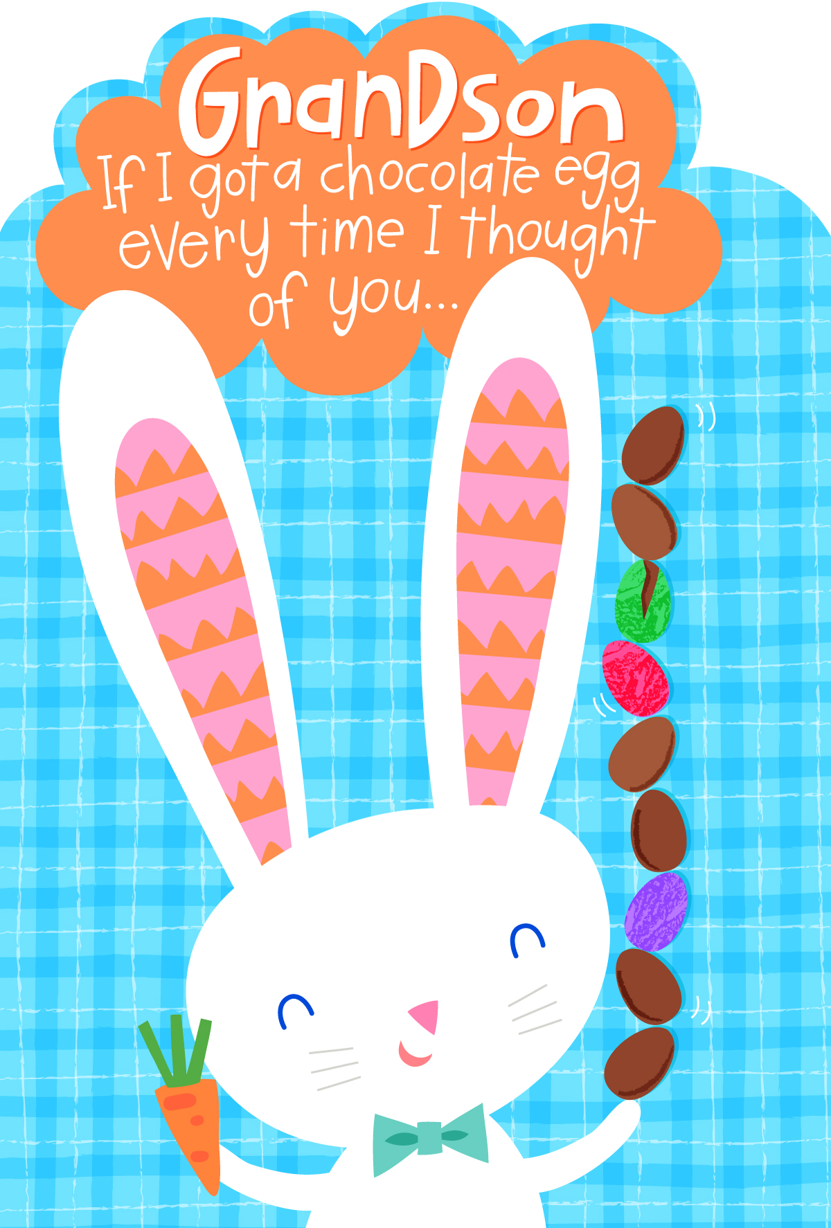 Easter Bunny Illustration for Hallmark