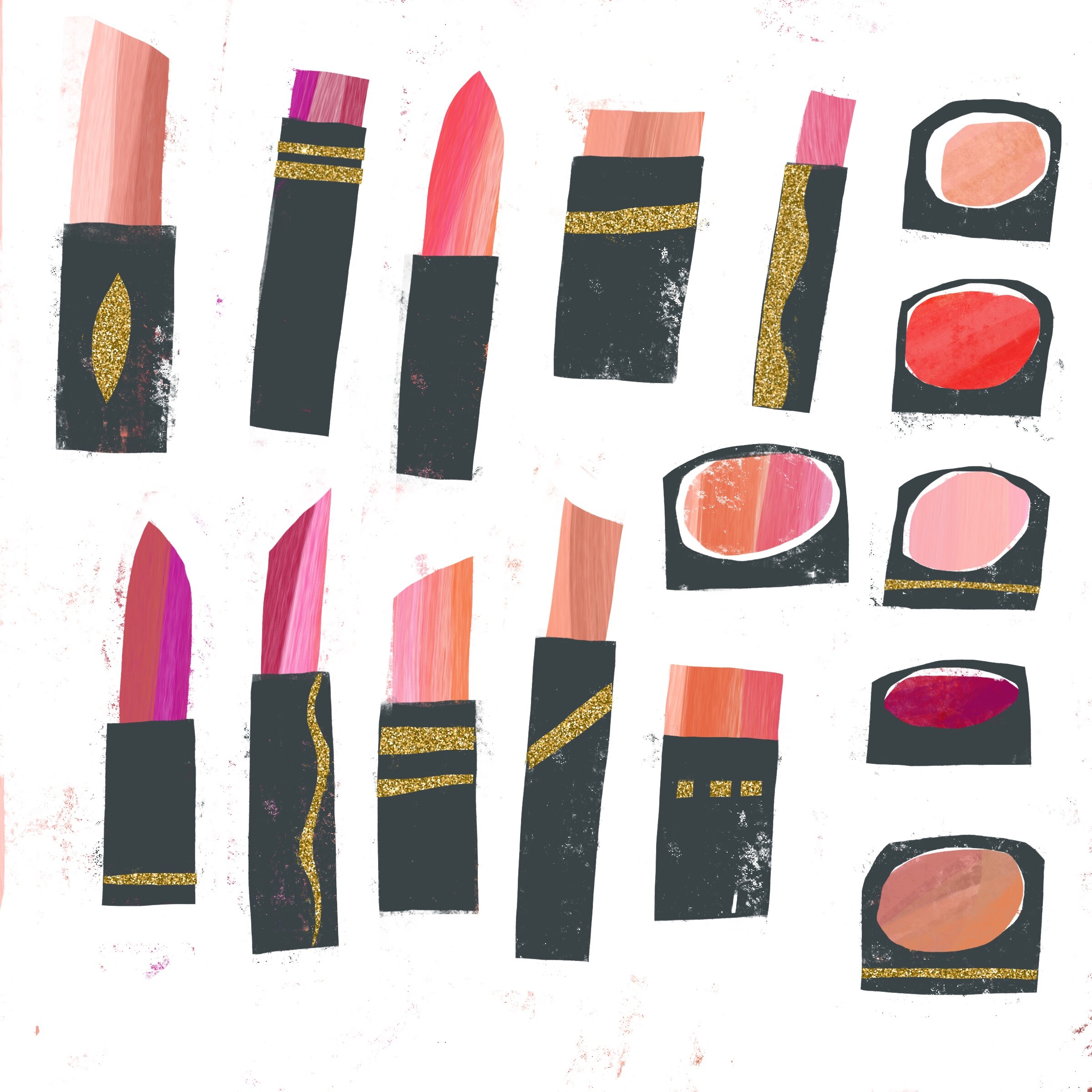 Lipstick Illustration