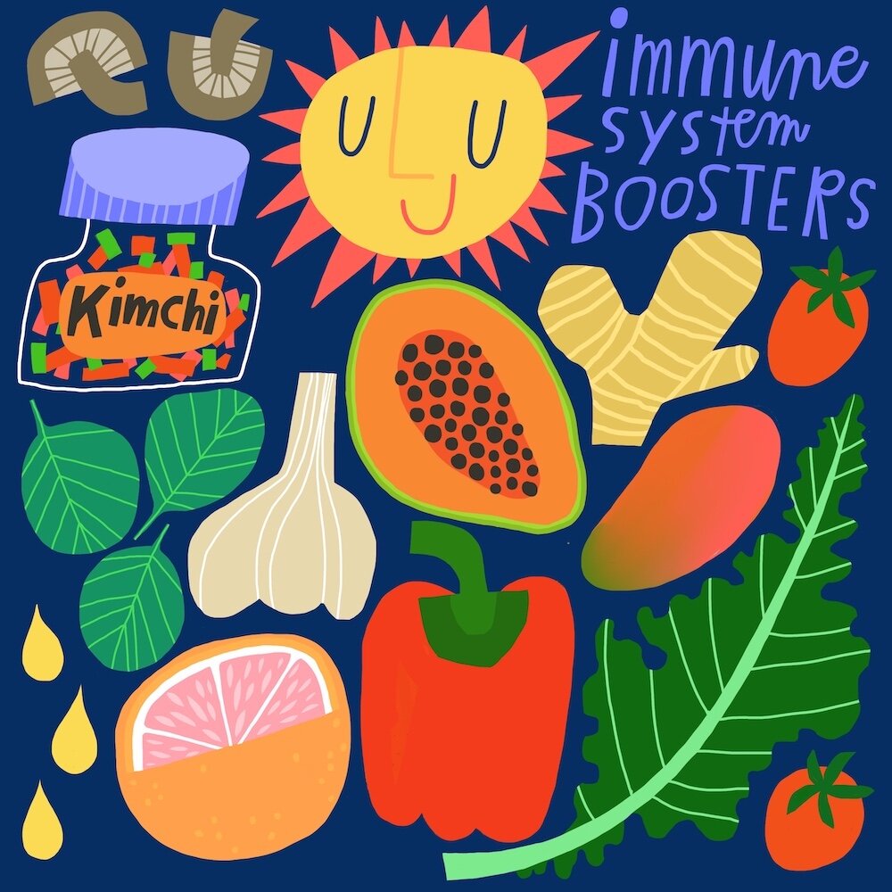 Boost Your Immune System Illustration