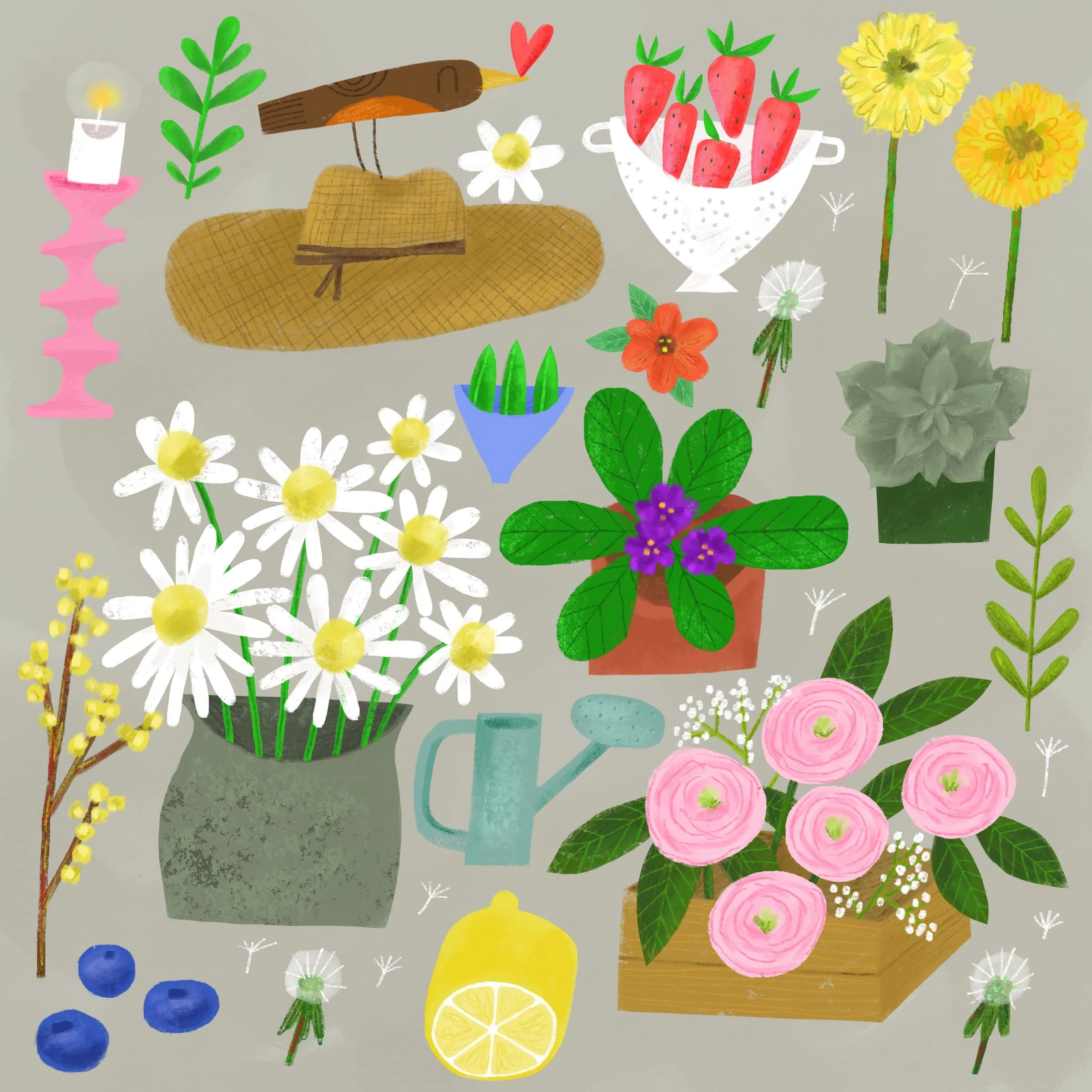 Summer Vibes Illustration