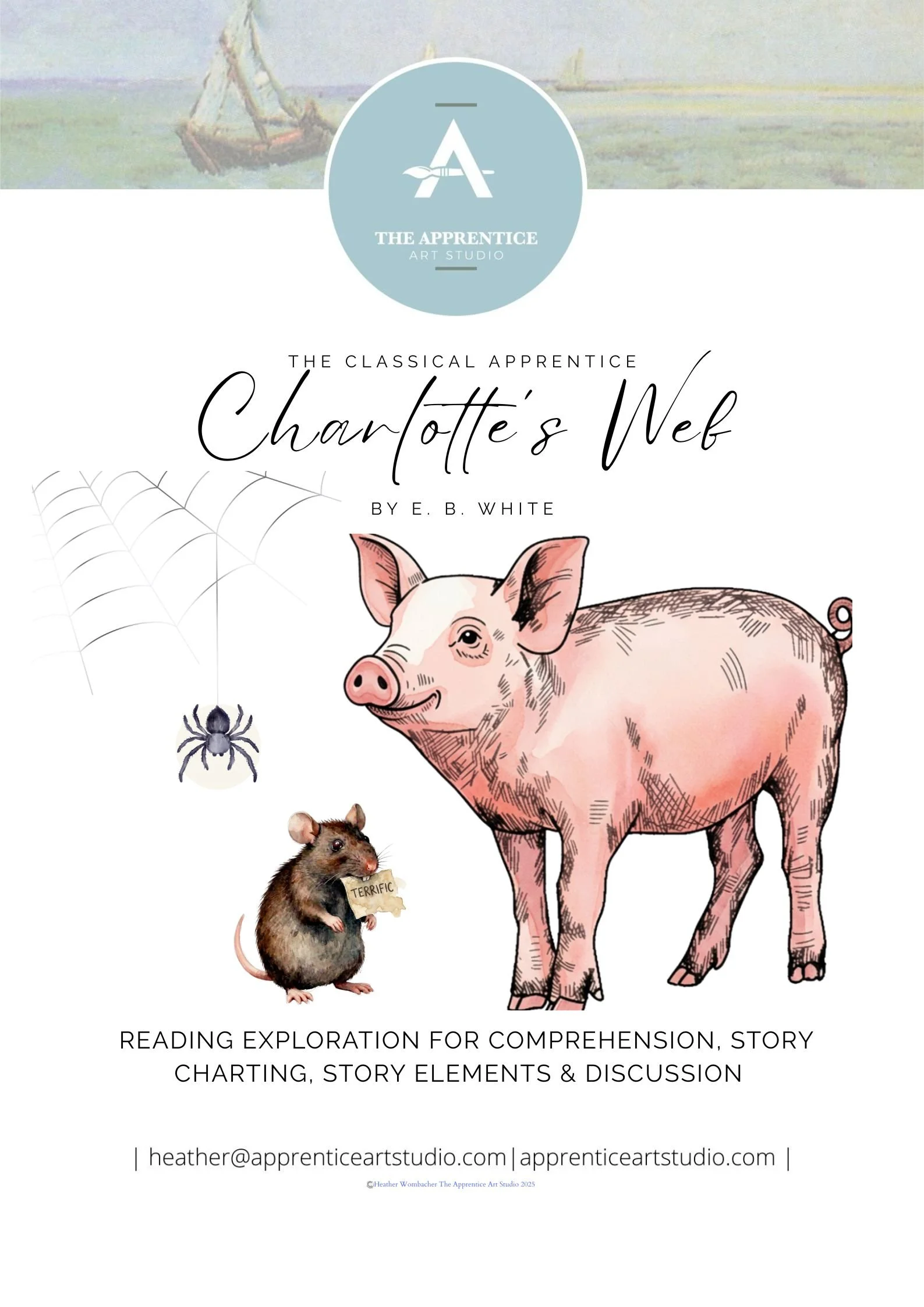 Charlotte's Web Art & Literature Companion Guide