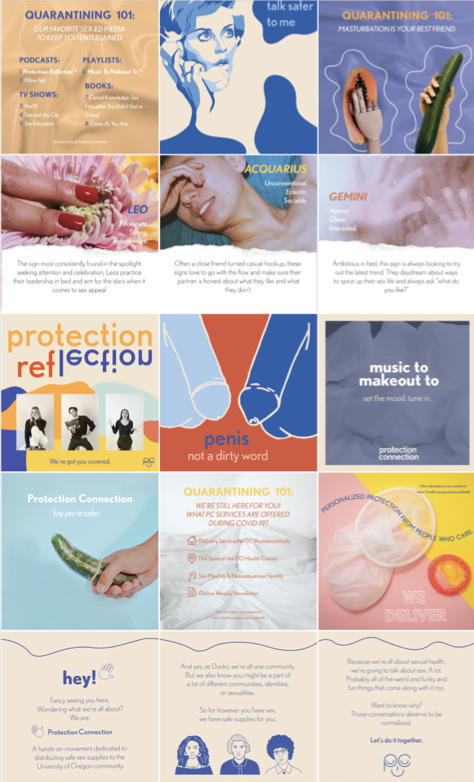 Mock Instagram Feed - @protectionconnection
