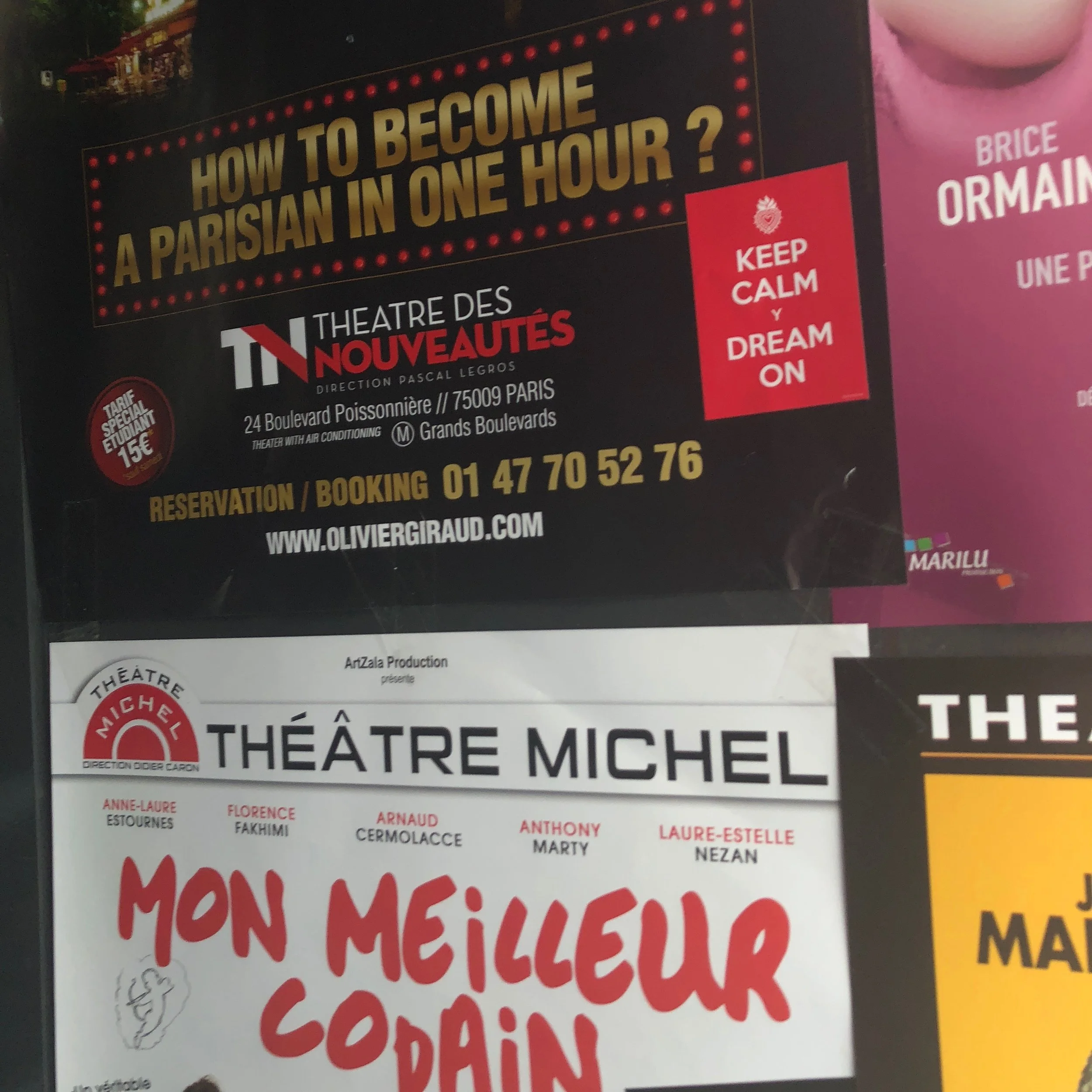 Spreading the word near the Panthéon in Paris, France! Photo by KSosa