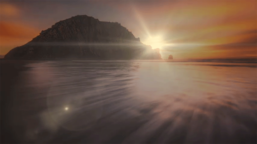 The ‘place’ of ‘dark and light’ is the temporal realm.