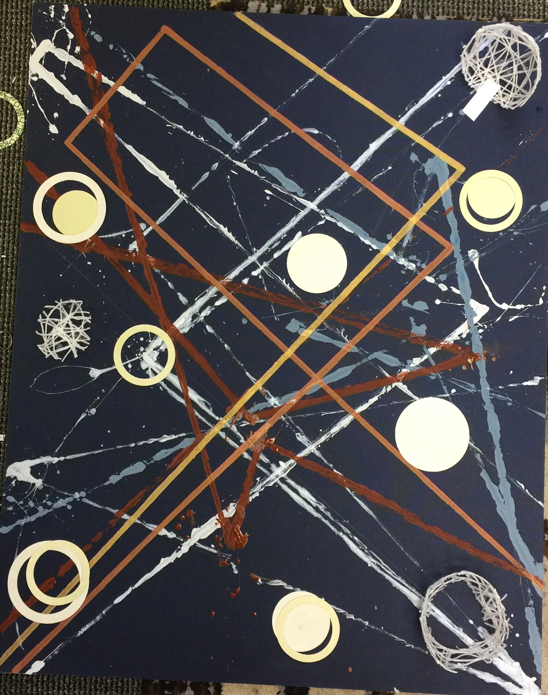 The Making of Billiards in Paint