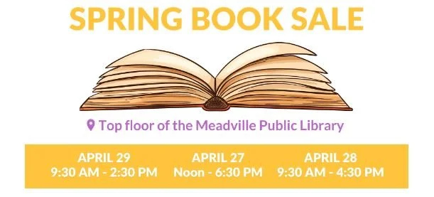 Meadville Public Library Spring Book Sale